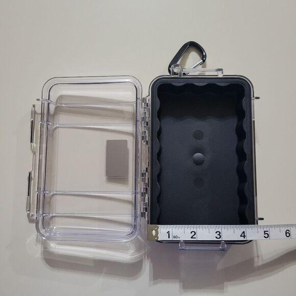 Pelican™ Micro Case Series™ Clear Watertight Crushproof Dustproof Case - Picture 7 of 12